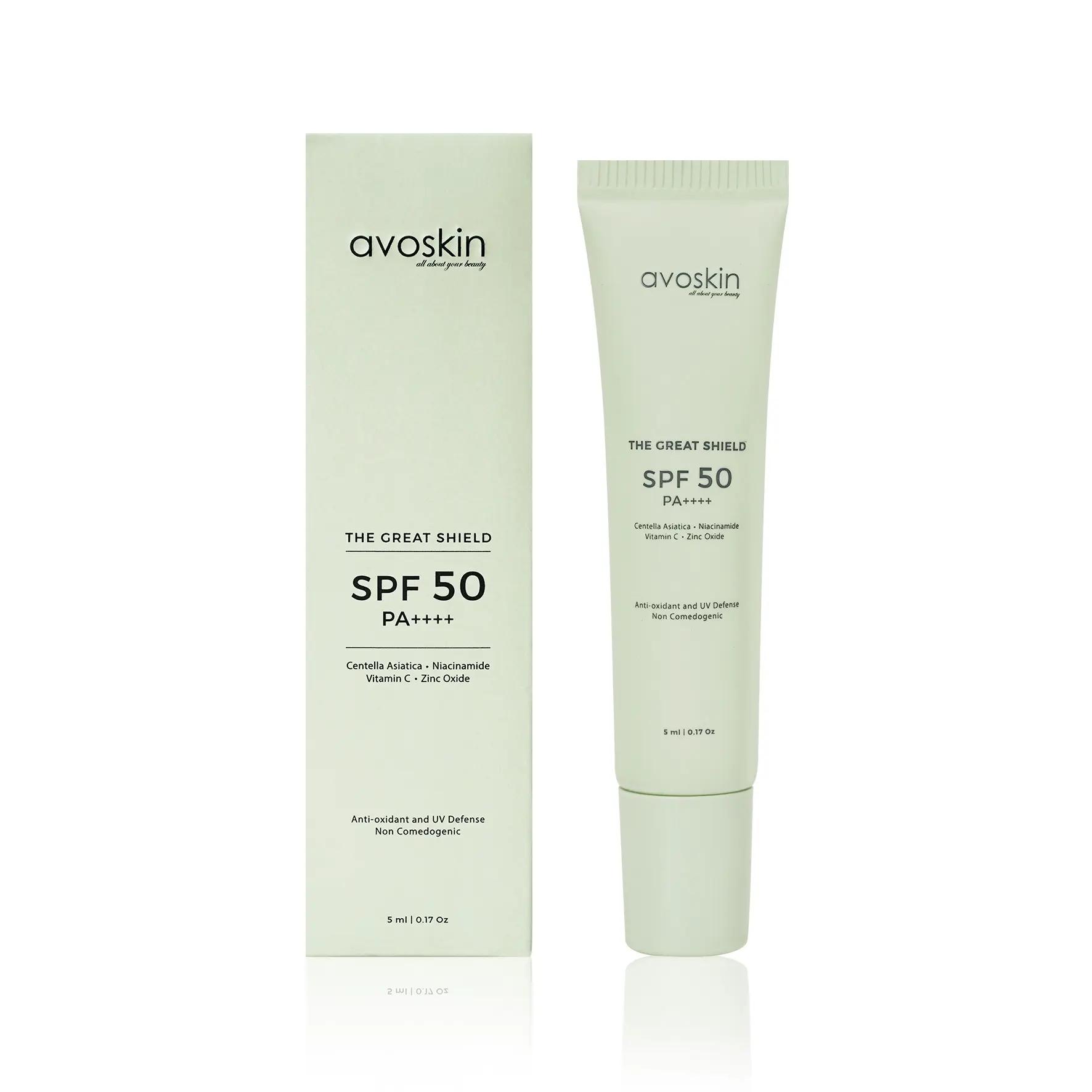 sunscreen avoskin the great shield