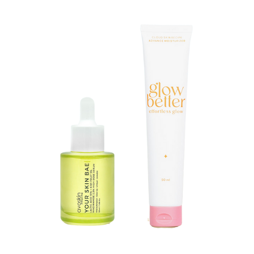 [Avoskin x Glow Better] Better Skin Recipe Bundle - Avoskin Lactic Serum 30ml & Glow Better Cloud Skin Recipe Advance Moisturizer 50ml